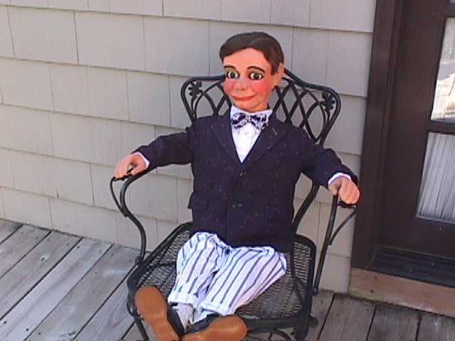 Archie, a ventriloquist figure attributed to Frank Marshall