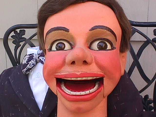 Archie, a ventriloquist figure attributed to Frank Marshall