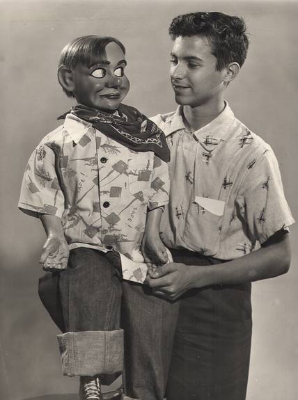McElroy, a ventriloquist figure attributed to Frank Marshall
