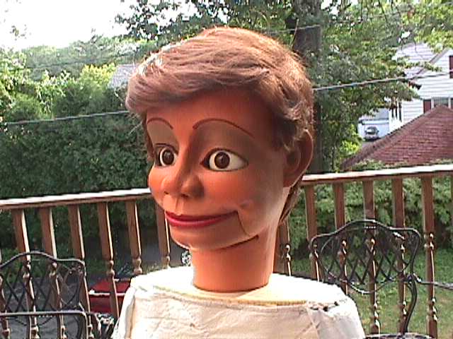 Cod Performer, a ventriloquist figure attributed to Frank Marshall