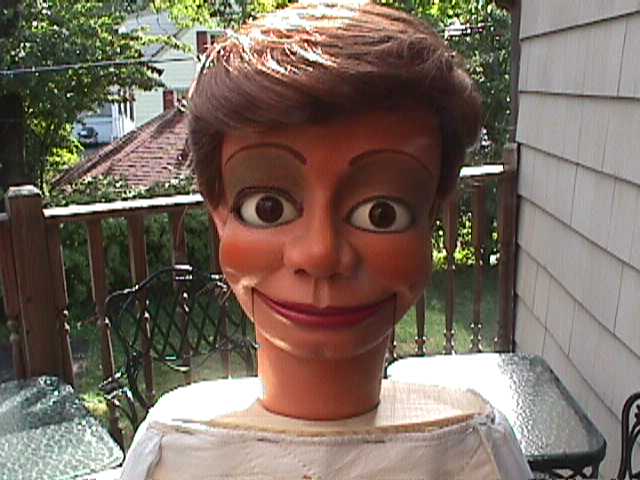 Cod Performer, a ventriloquist figure attributed to Frank Marshall