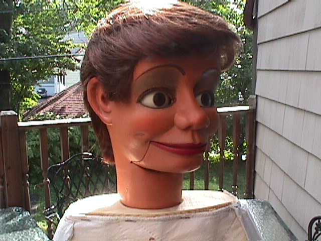 Cod Performer, a ventriloquist figure attributed to Frank Marshall