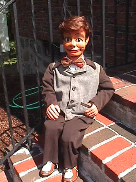 Cod Performer, a ventriloquist figure attributed to Frank Marshall