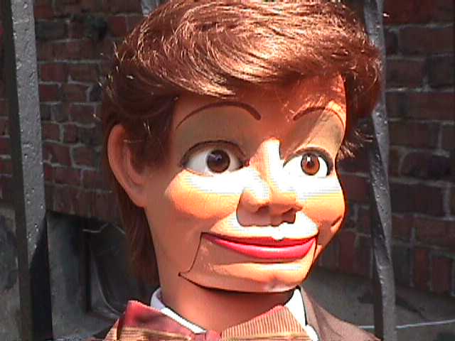 Cod Performer, a ventriloquist figure attributed to Frank Marshall