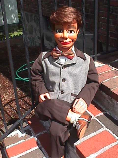 Cod Performer, a ventriloquist figure attributed to Frank Marshall