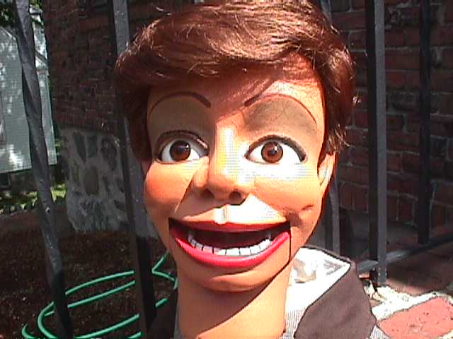 Cod Performer, a ventriloquist figure attributed to Frank Marshall