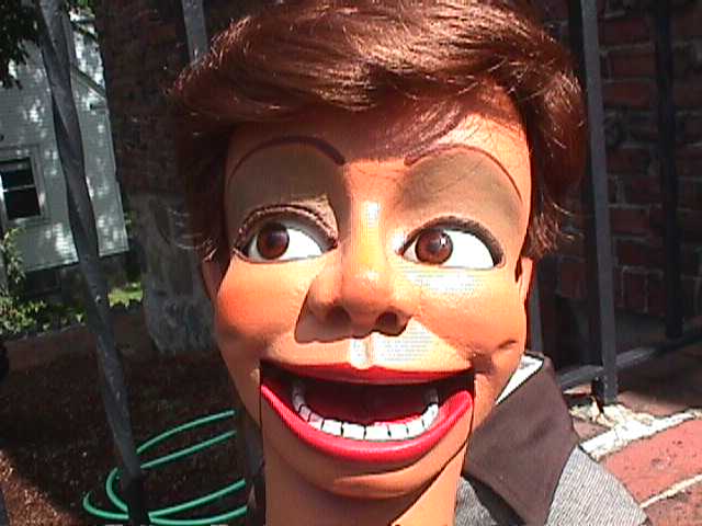 Cod Performer, a ventriloquist figure attributed to Frank Marshall