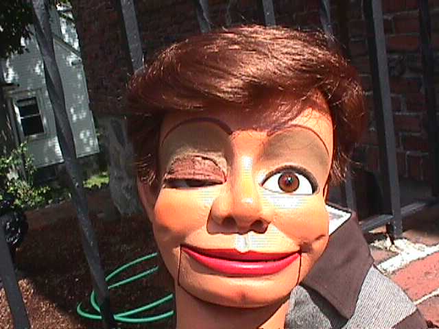 Cod Performer, a ventriloquist figure attributed to Frank Marshall