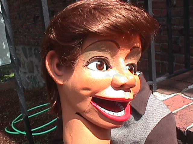 Cod Performer, a ventriloquist figure attributed to Frank Marshall