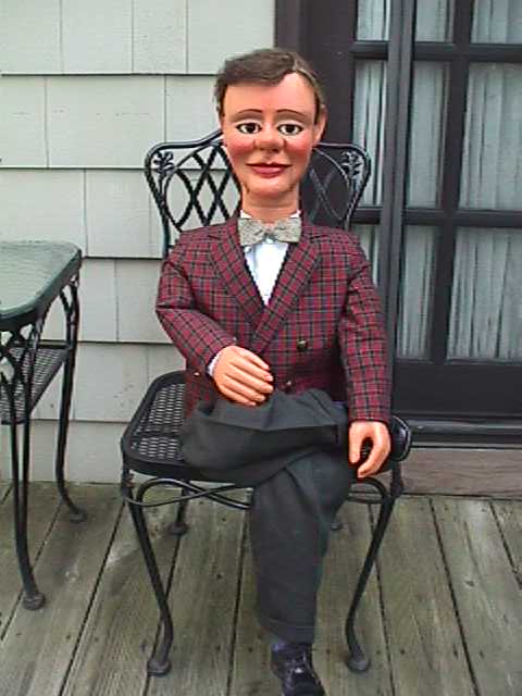 Bernie Birchwood, a ventriloquist figure attributed to Frank Marshall