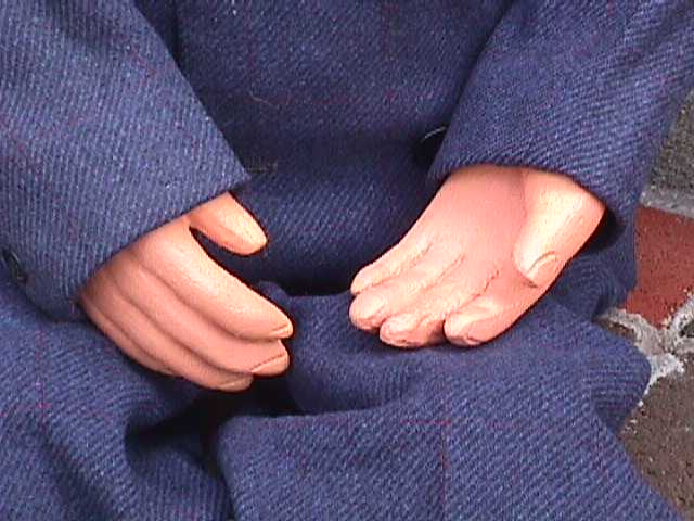 Mickey, a ventriloquist figure attributed to Frank Marshall