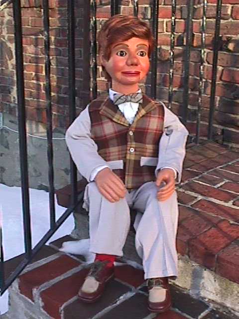 Early 1940's, a ventriloquist figure attributed to Frank Marshall