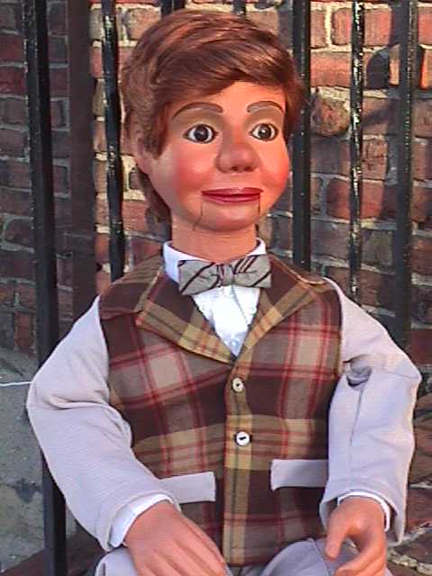 Early 1940's, a ventriloquist figure attributed to Frank Marshall