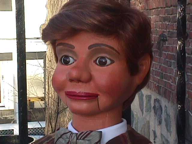 Early 1940's, a ventriloquist figure attributed to Frank Marshall