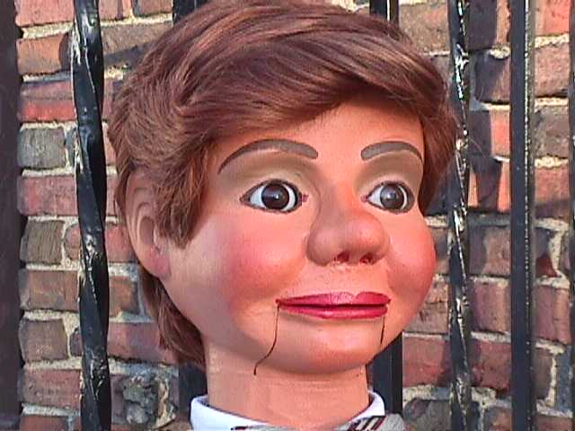 Early 1940's, a ventriloquist figure attributed to Frank Marshall