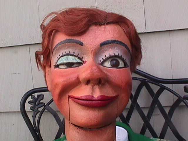 1930's Nosey, a ventriloquist figure attributed to Frank Marshall