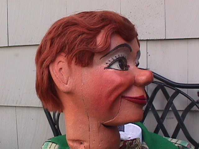 1930's Nosey, a ventriloquist figure attributed to Frank Marshall