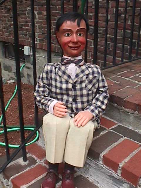 A Classic, a ventriloquist figure attributed to Frank Marshall