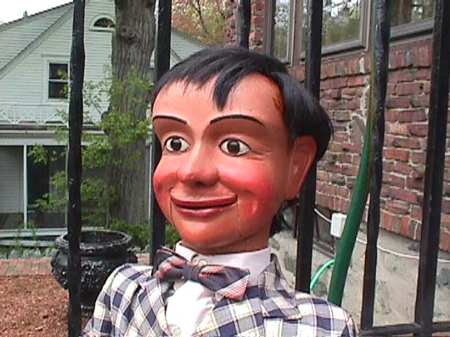 A Classic, a ventriloquist figure attributed to Frank Marshall