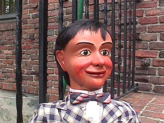 A Classic, a ventriloquist figure attributed to Frank Marshall