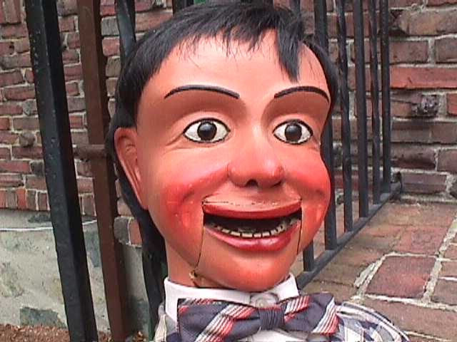 A Classic, a ventriloquist figure attributed to Frank Marshall