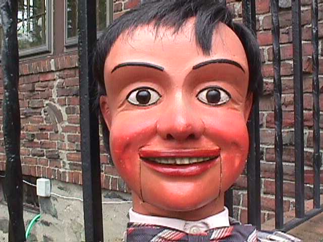 A Classic, a ventriloquist figure attributed to Frank Marshall