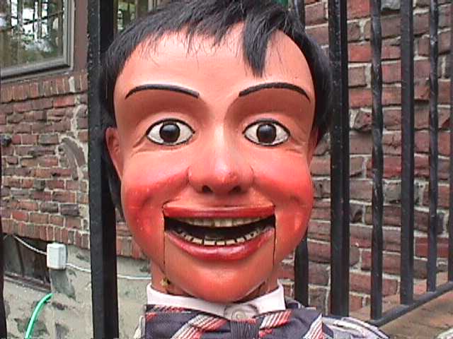 A Classic, a ventriloquist figure attributed to Frank Marshall
