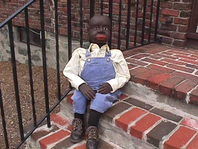 A Black, a ventriloquist figure attributed to Frank Marshall