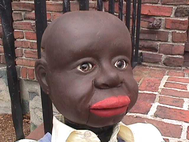 A Black, a ventriloquist figure attributed to Frank Marshall