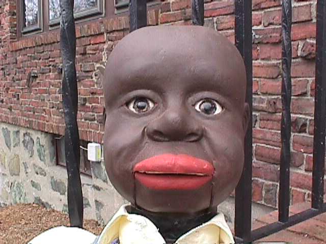 A Black, a ventriloquist figure attributed to Frank Marshall