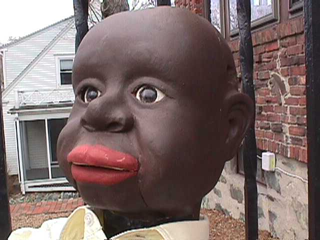 A Black, a ventriloquist figure attributed to Frank Marshall