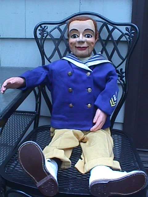 Used by Roy Catell, a ventriloquist figure attributed to Frank Marshall