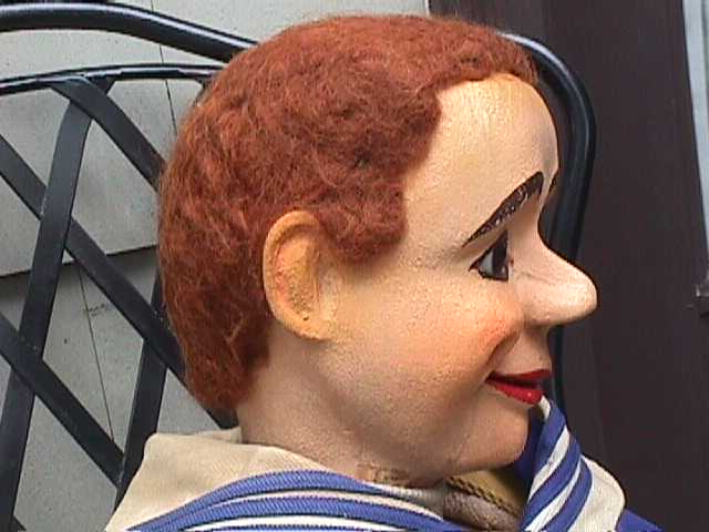 Used by Roy Catell, a ventriloquist figure attributed to Frank Marshall