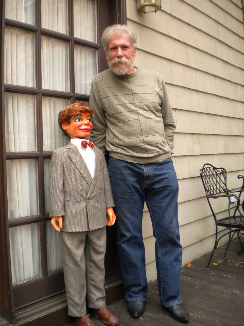 Walking, a ventriloquist figure attributed to Frank Marshall
