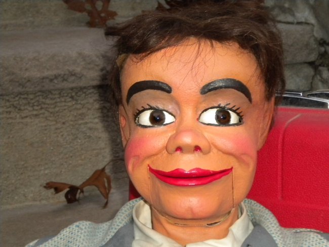 Harry Mahoney, a ventriloquist figure attributed to Frank Marshall