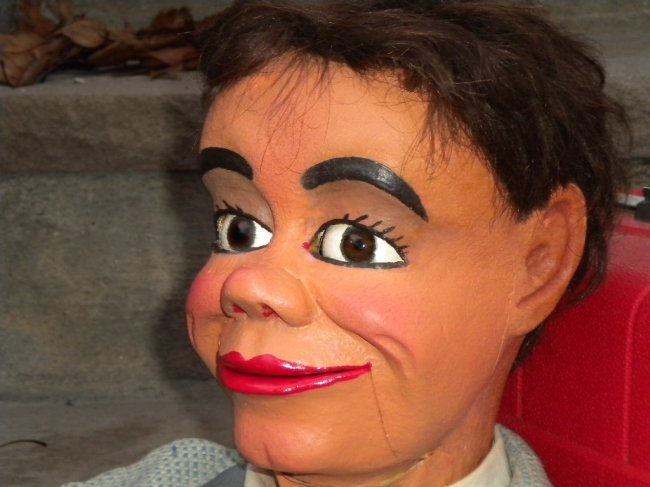 Harry Mahoney, a ventriloquist figure attributed to Frank Marshall