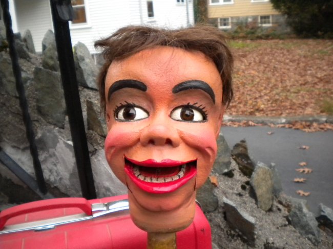Harry Mahoney, a ventriloquist figure attributed to Frank Marshall
