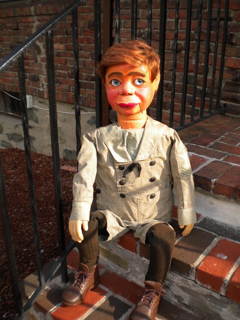 Fully Loaded mid 1930's, a ventriloquist figure attributed to Frank Marshall