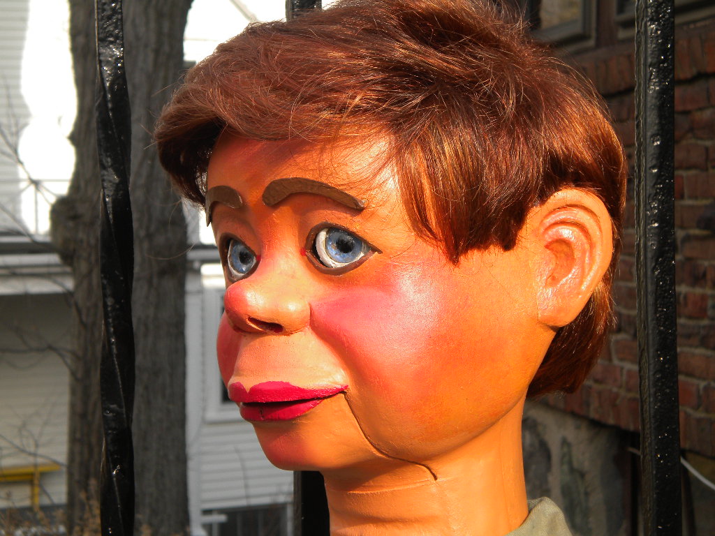 Fully Loaded mid 1930's, a ventriloquist figure attributed to Frank Marshall