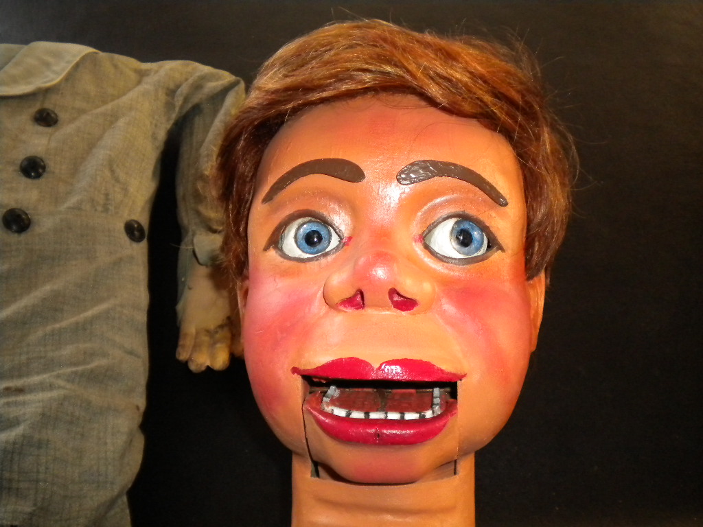 Fully Loaded mid 1930's, a ventriloquist figure attributed to Frank Marshall