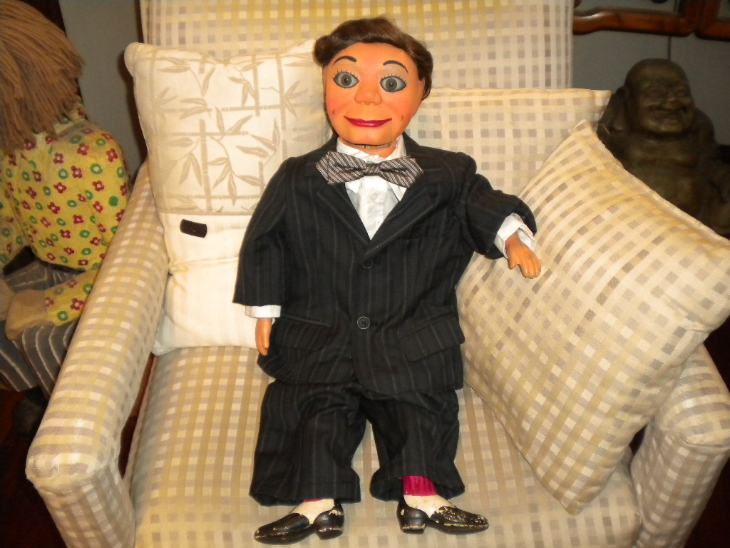 A Very Small, a ventriloquist figure attributed to Frank Marshall