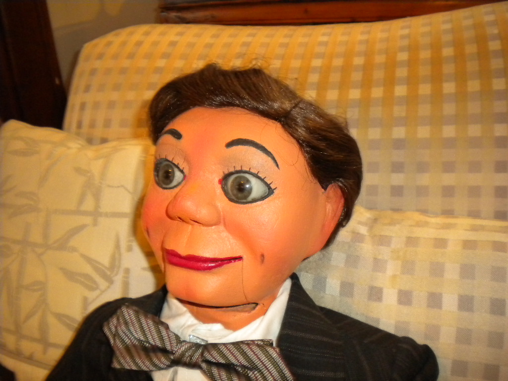 A Very Small, a ventriloquist figure attributed to Frank Marshall