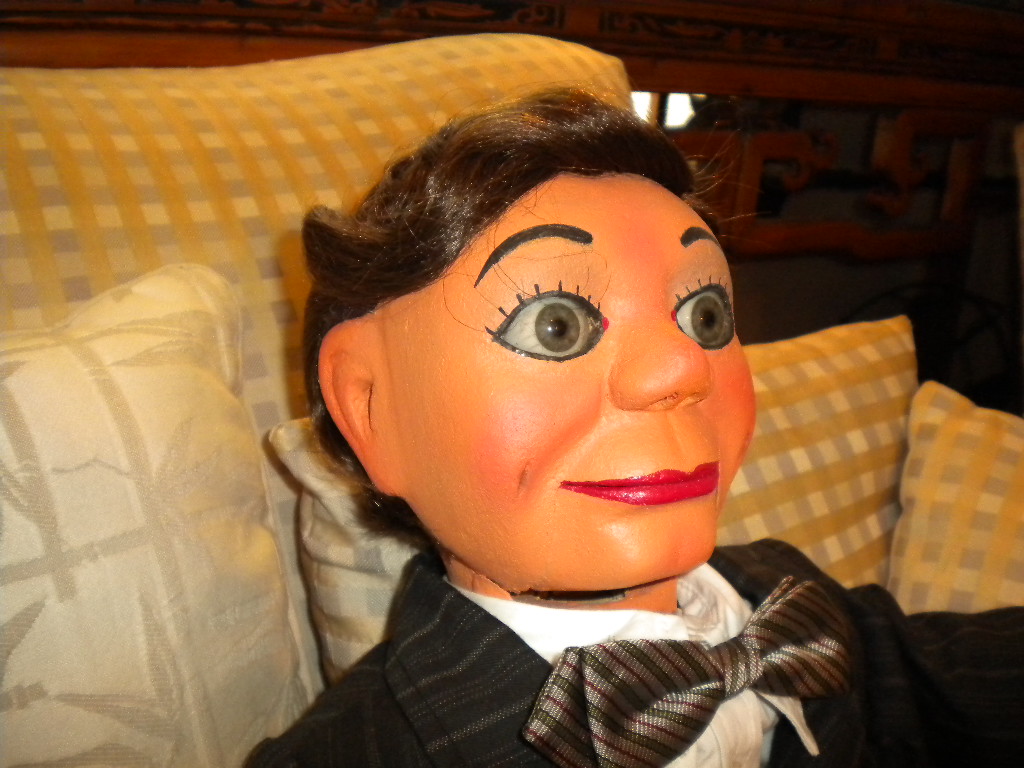 A Very Small, a ventriloquist figure attributed to Frank Marshall