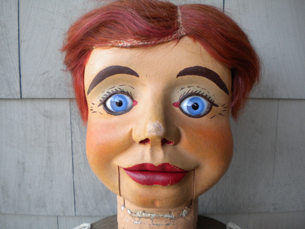 Irish, a ventriloquist figure attributed to Frank Marshall