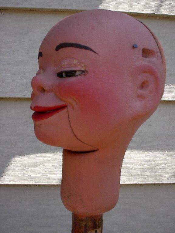 Walter Walters Jr, a ventriloquist figure attributed to Frank Marshall