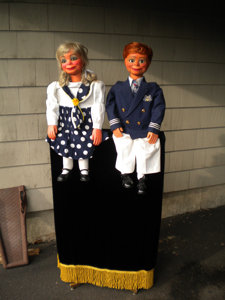 Walter Walters Jr, a ventriloquist figure attributed to Frank Marshall