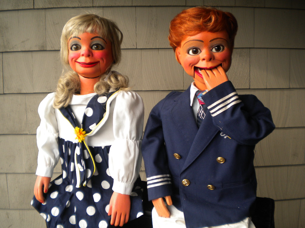 Walter Walters Jr, a ventriloquist figure attributed to Frank Marshall