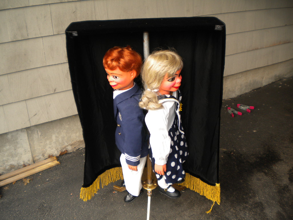 Walter Walters Jr, a ventriloquist figure attributed to Frank Marshall