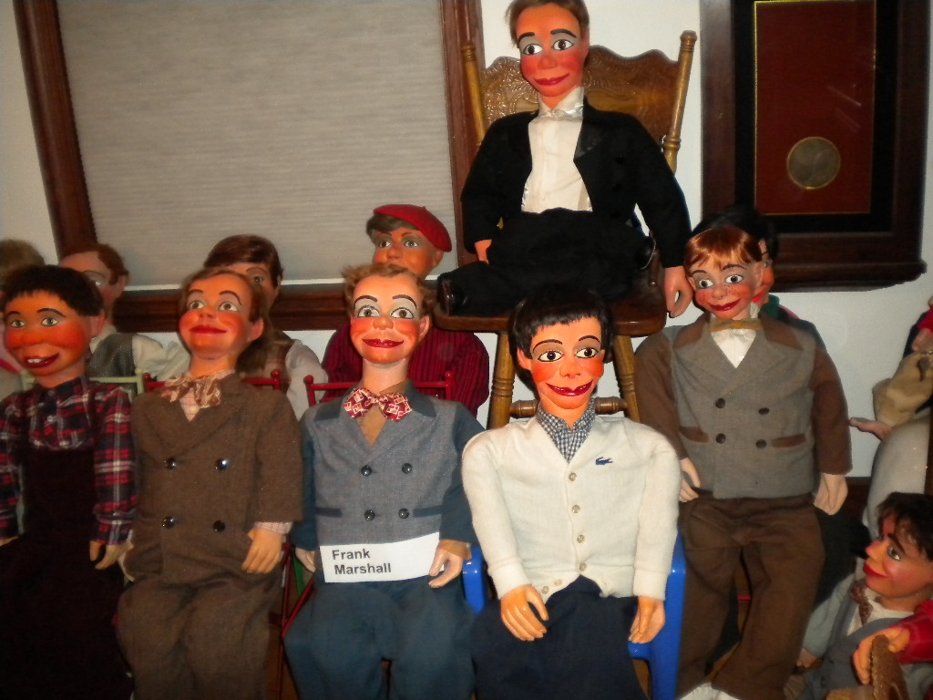 Eddie Garson Chico Chico, a ventriloquist figure attributed to Frank Marshall