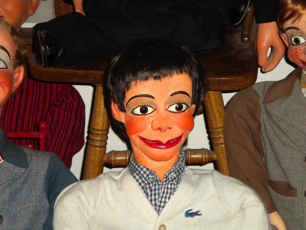 Eddie Garson Chico Chico, a ventriloquist figure attributed to Frank Marshall